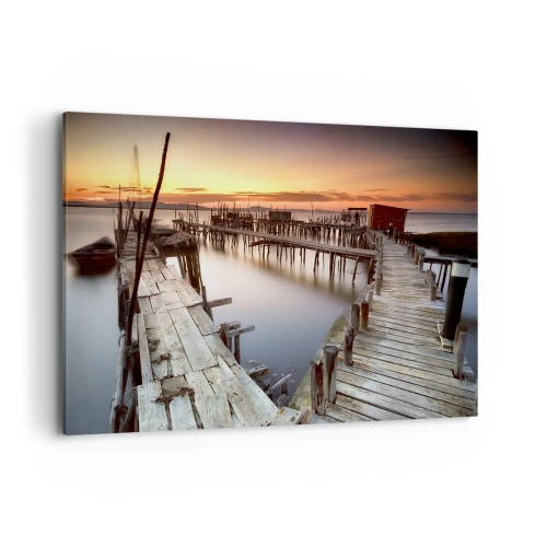 Canvastavla - Bild på duk - Äkta vara, ingen attrapp för turister - 120x80 cm