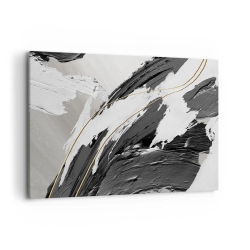 Canvastavla - Bild på duk - Storslagen abstraktion - 120x80 cm