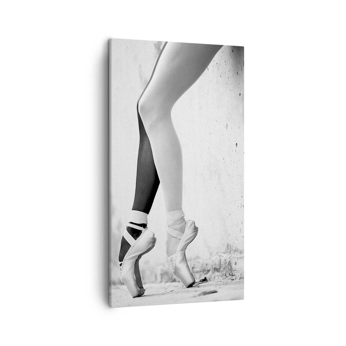 Canvastavla - Bild på duk - Ballerina, voila! - 45x80 cm