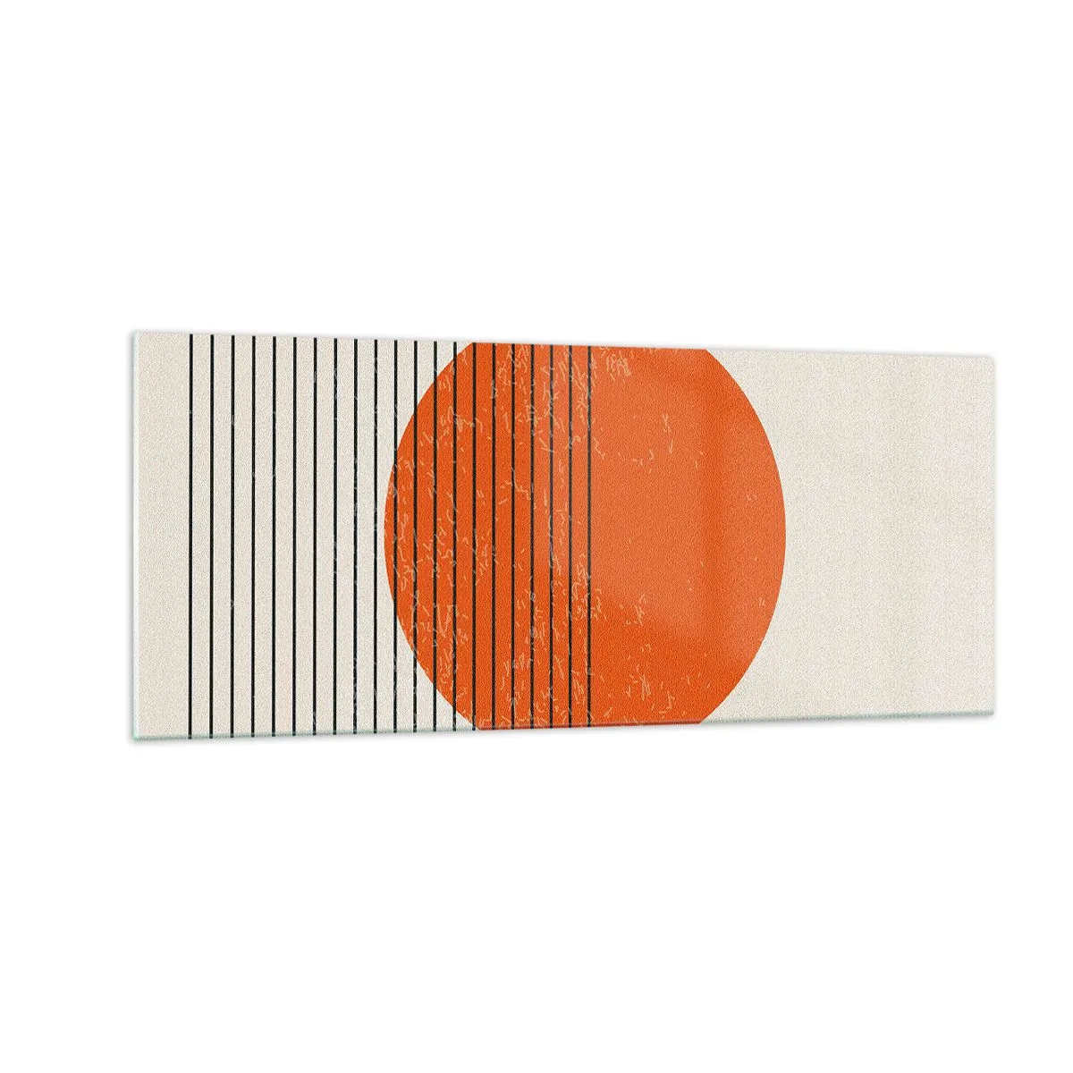 Glastavla - Bild på glas - Alltid solen - 100x40 cm