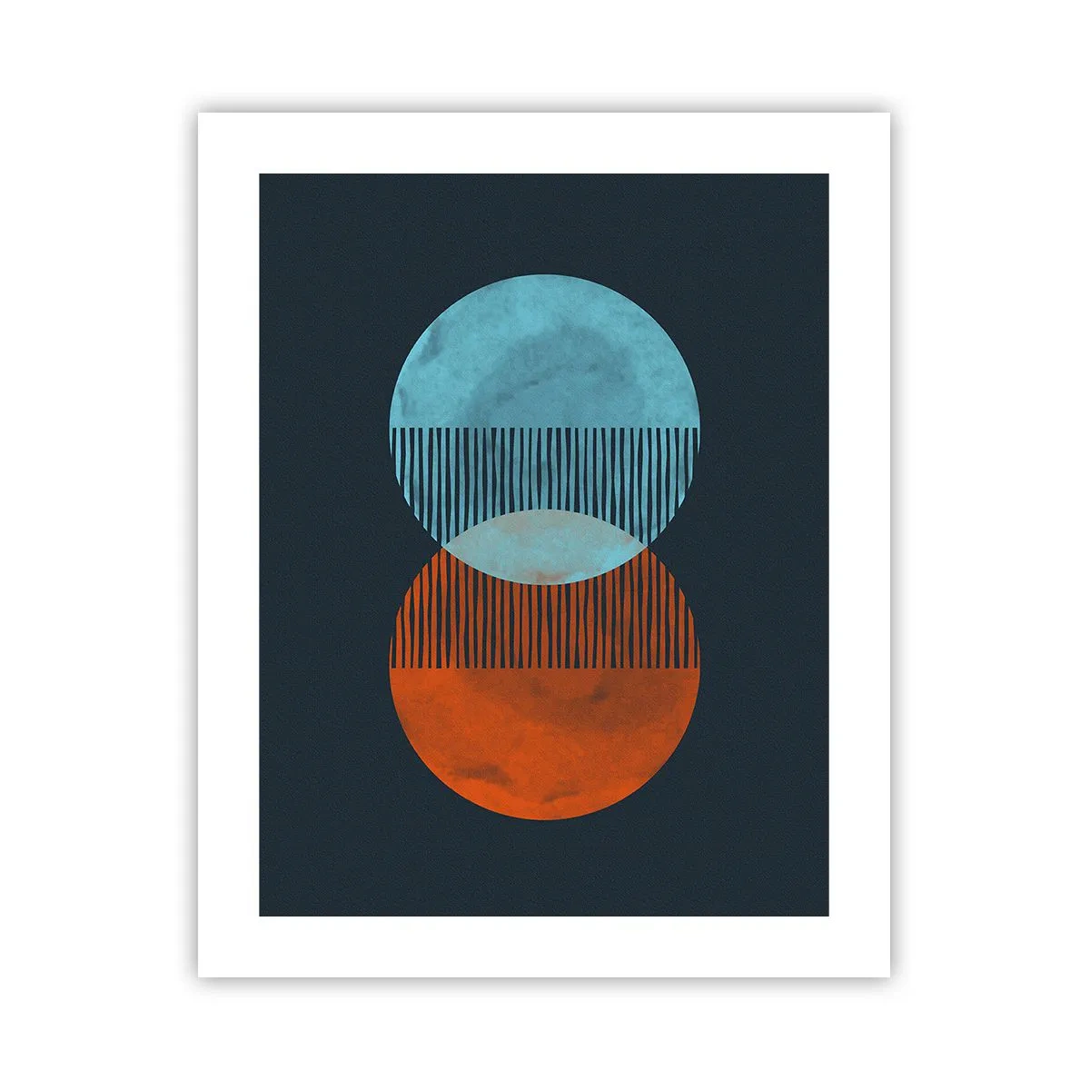 Affisch - Astronomisk fantasi - 40x50 cm