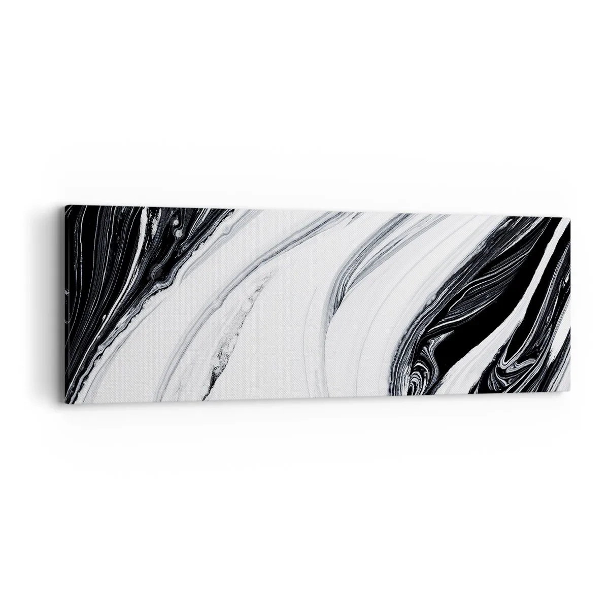 Canvastavla - Bild på duk - Motsatskombination - 90x30 cm