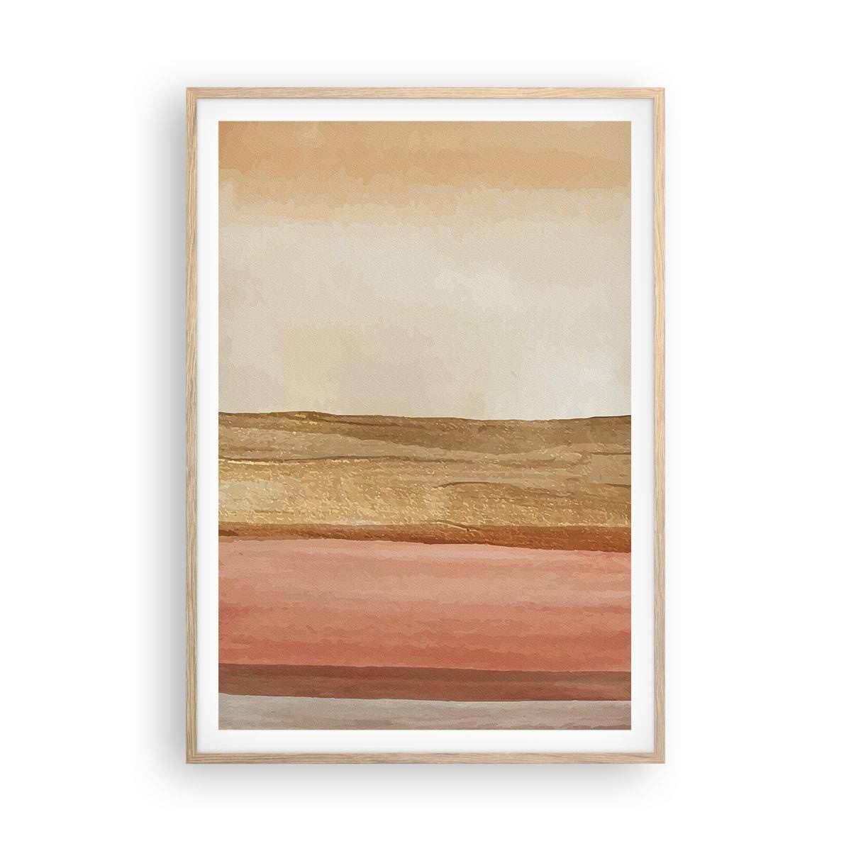 Affisch i ram av ljusek - Vertikal komposition - 70x100 cm