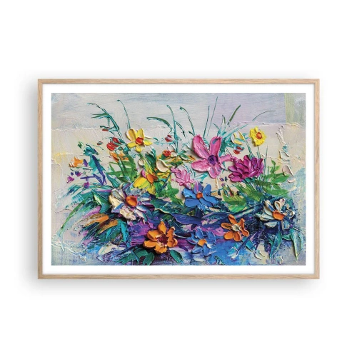 Affisch i ram av ljusek - Icke stilleben - 100x70 cm