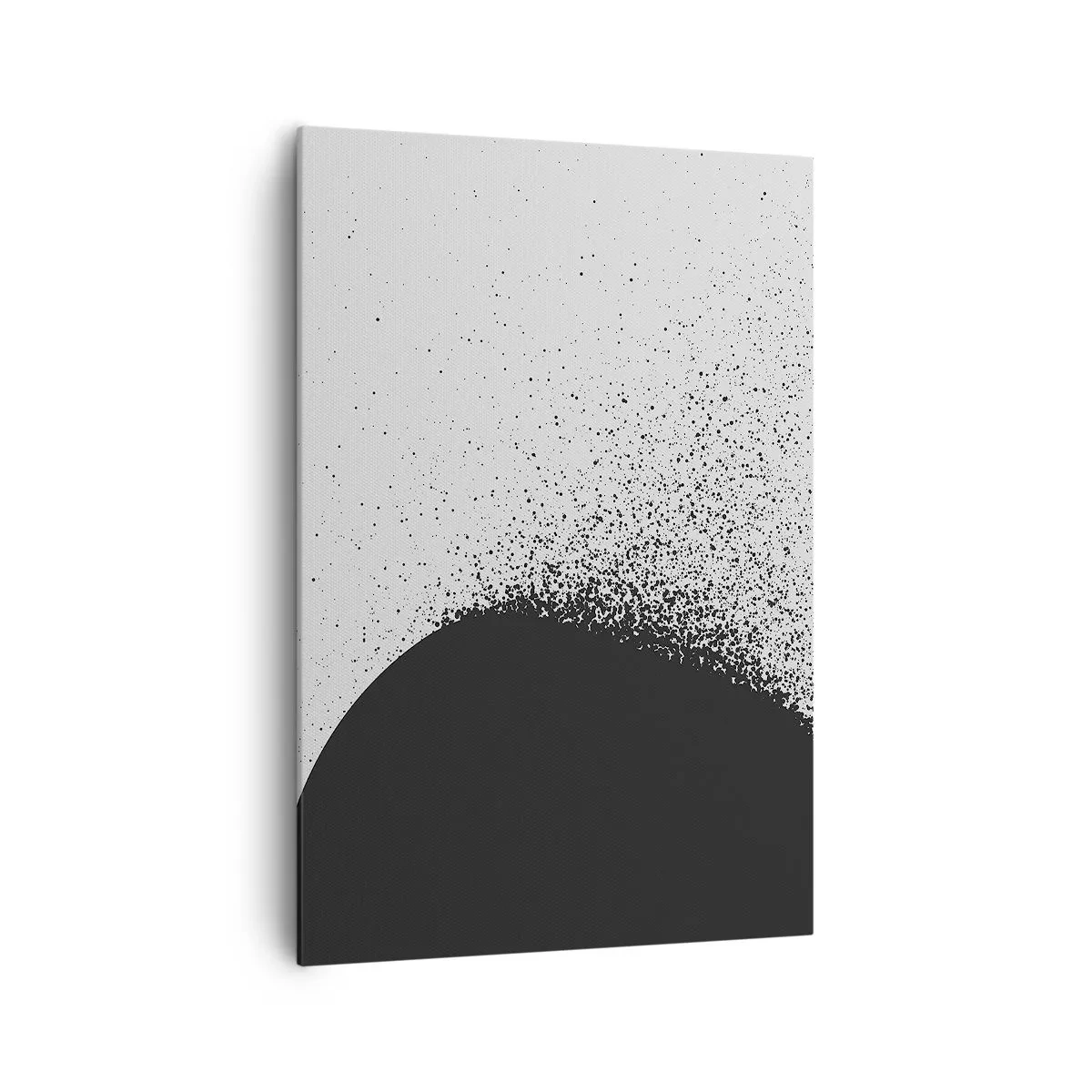 Canvastavla - Bild på duk - Partiklarnas rörelse - 70x100 cm