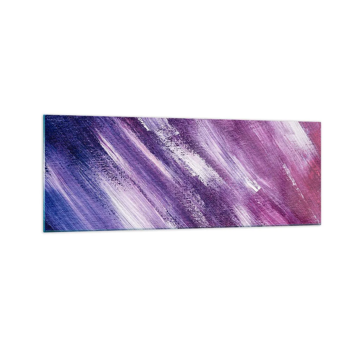 Glastavla - Bild på glas - När solig vind blåser - 140x50 cm