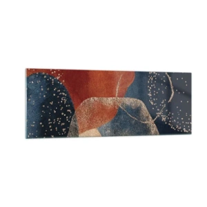 Glastavla - Bild på glas - Existensens lätthet - 140x50 cm