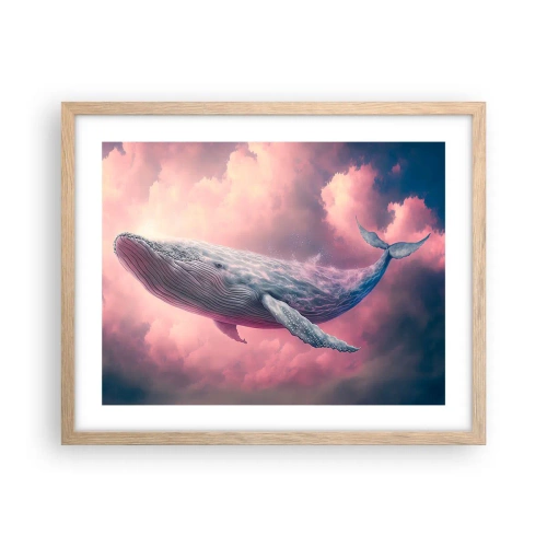 Affisch i ram av ljusek - Torka dina ögon - 50x40 cm