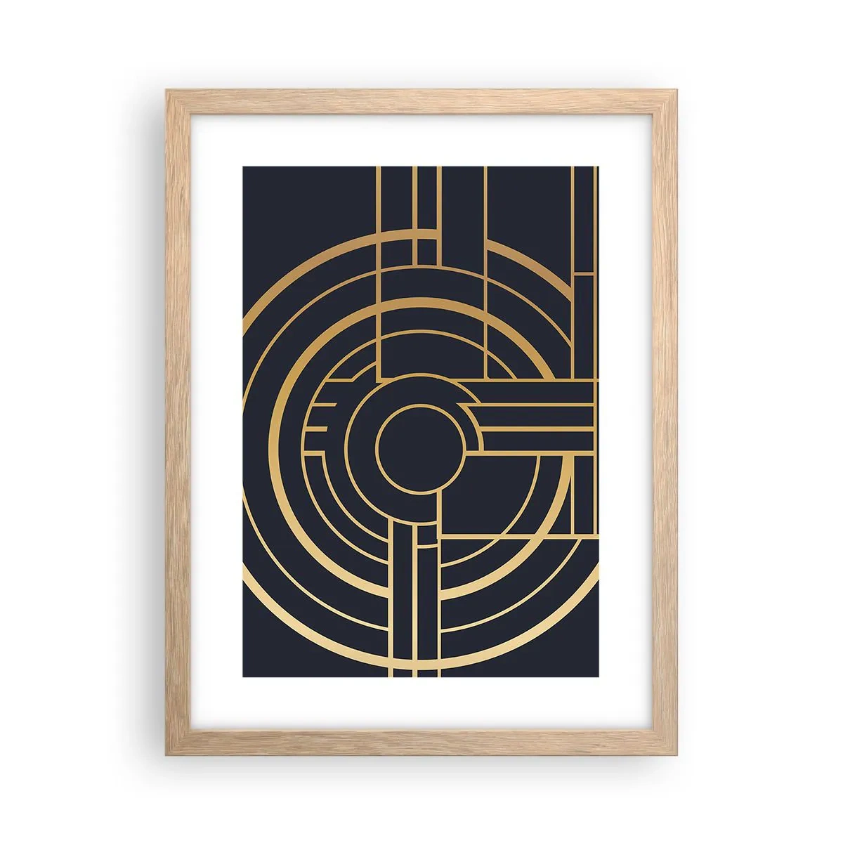 Affisch i ram av ljusek - Sakernas gång - 30x40 cm