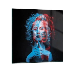 Glastavla - Bild på glas - Alter ego - 30x30 cm