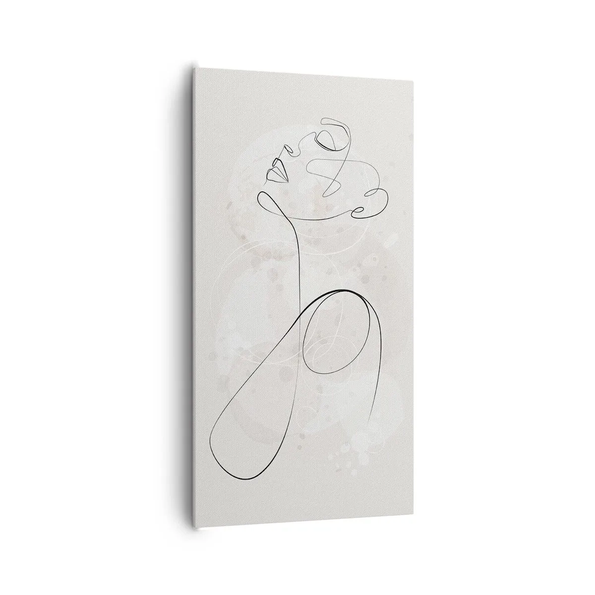 Canvastavla - Bild på duk - Skönhetens spiral - 65x120 cm