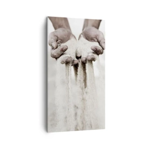 Canvastavla - Bild på duk - Med dessa händer... - 45x80 cm