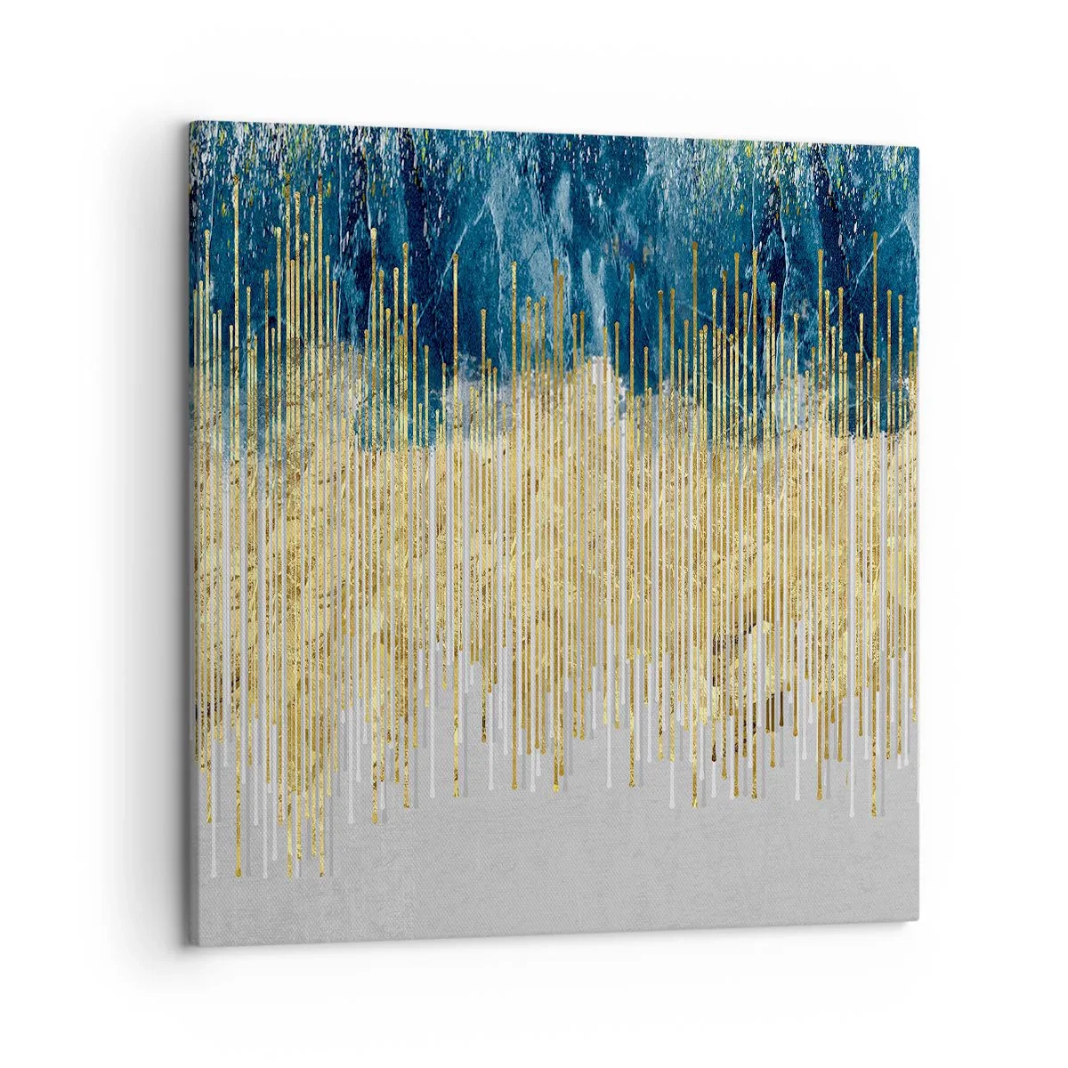 Canvastavla - Bild på duk - Förgylld gräns - 50x50 cm