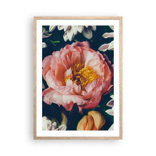 Affisch i ram av ljusek - Med barockprakt - 50x70 cm