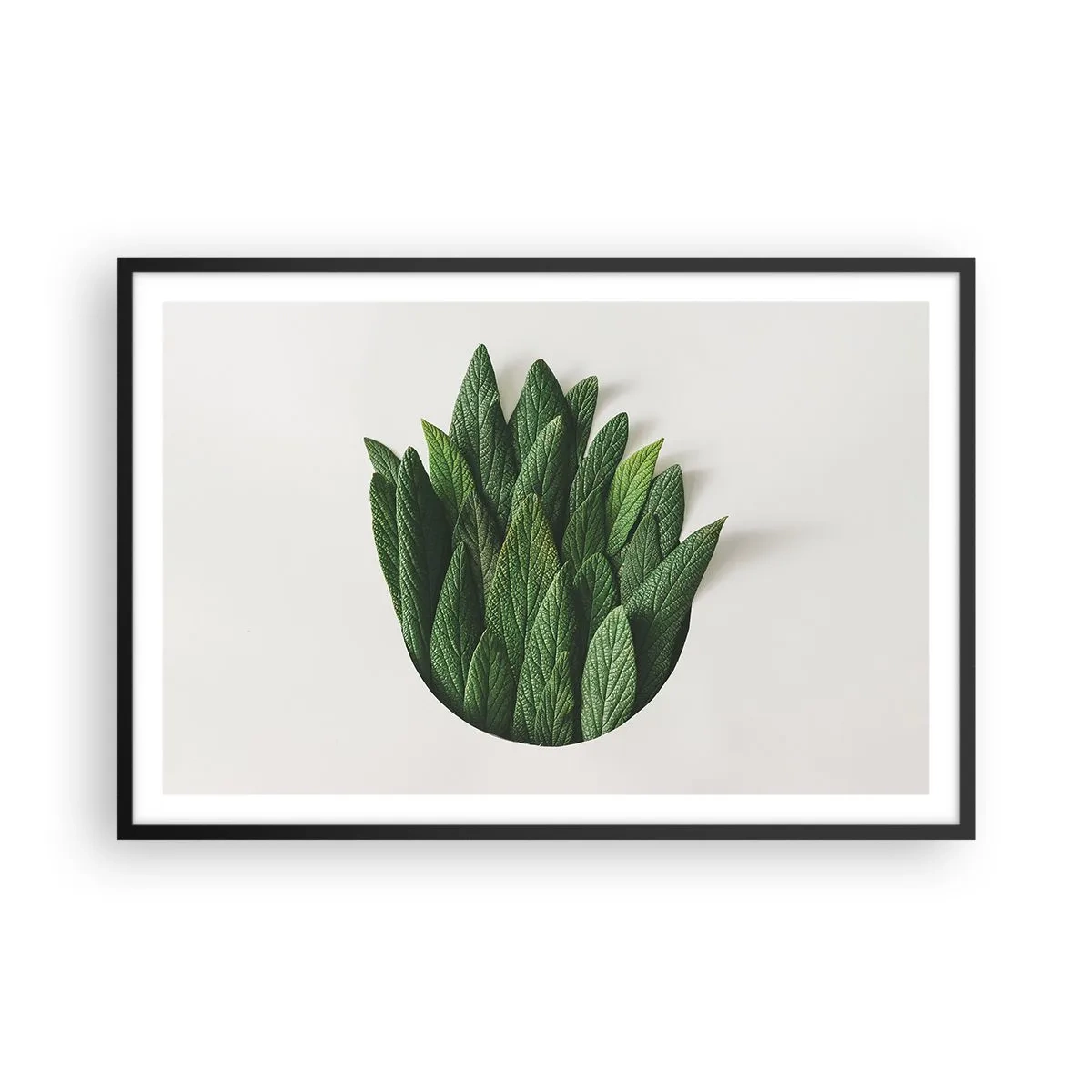 Affisch i svart ram - Ostoppbar nyfikenhet - 91x61 cm