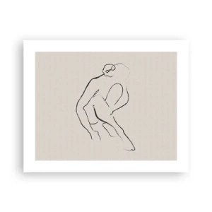 Affisch - Intim skiss - 50x40 cm