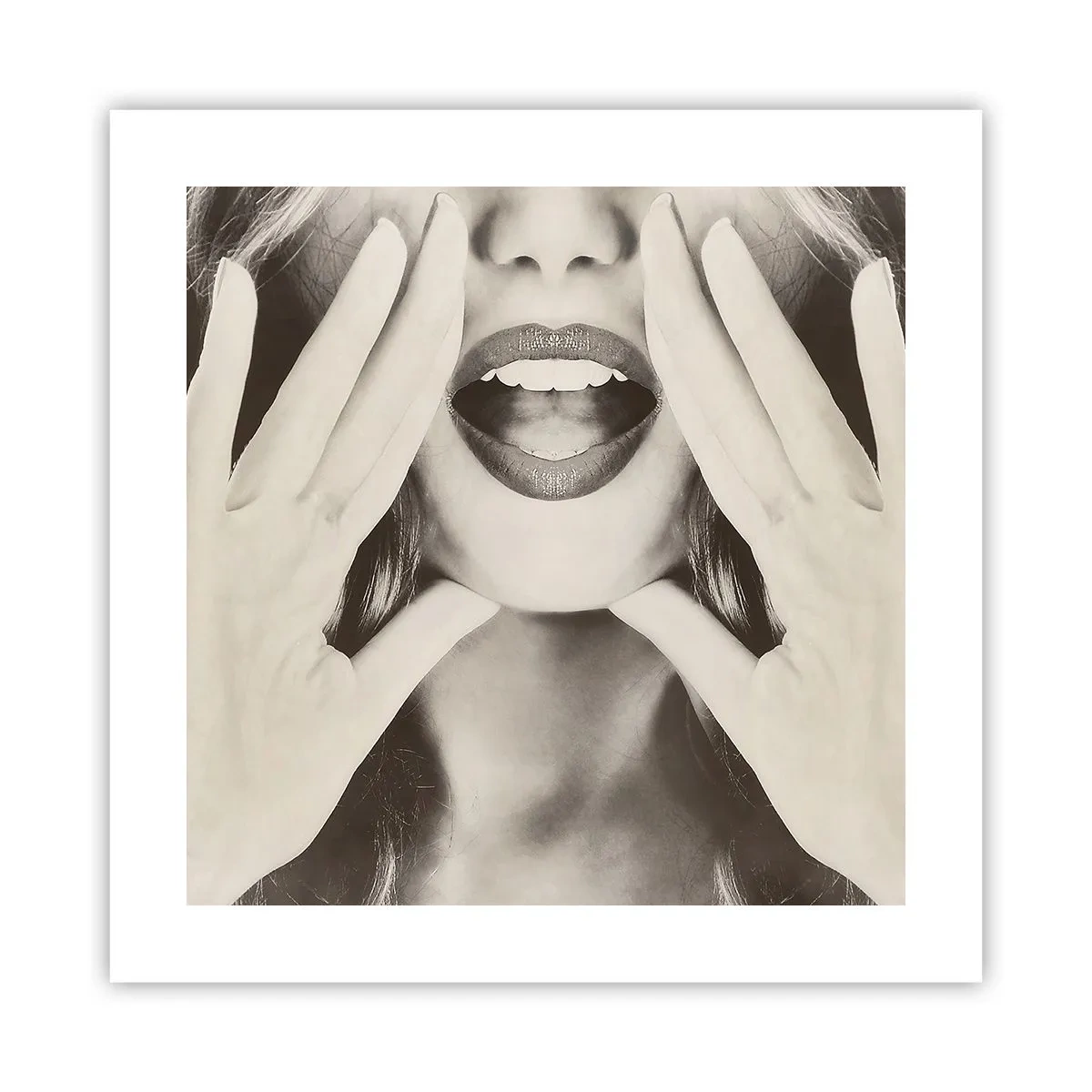 Affisch - Jag kommer! - 40x40 cm