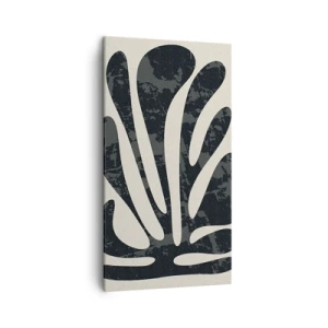 Canvastavla - Bild på duk - Abstraktion med flera fingrar - 45x80 cm