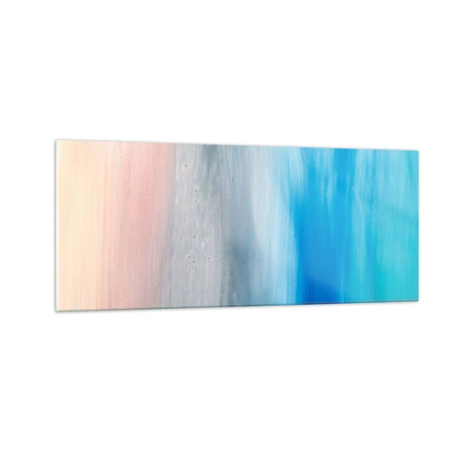 Glastavla - Bild på glas - Element: luft - 100x40 cm