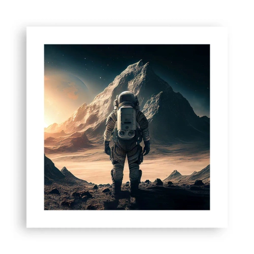 Affisch - En ny utmaning - 40x40 cm