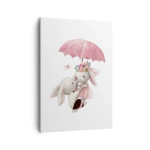 Canvastavla - Bild på duk - Det är just kärlek - 50x70 cm