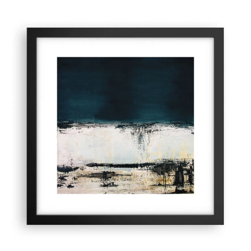 Affisch i svart ram - Horisontell komposition - 30x30 cm