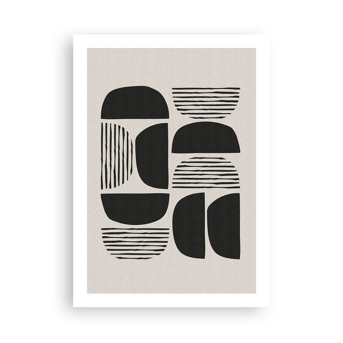 Affisch - Arrangemang med halvor - 50x70 cm