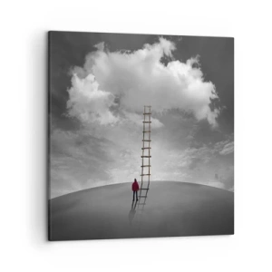 Canvastavla - Bild på duk - Allt är möjligt - 50x50 cm