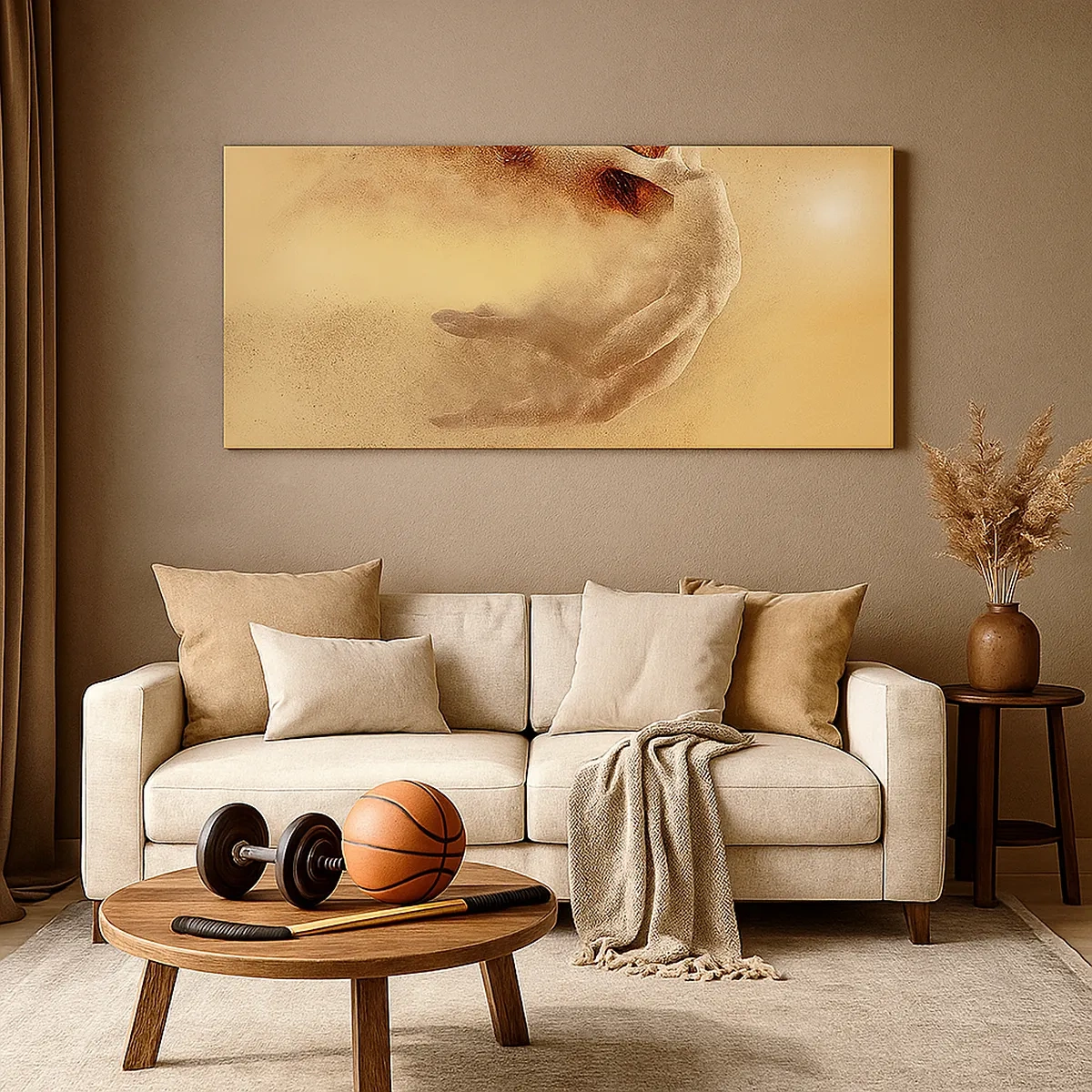 Canvastavla - Bild på duk - Dansextas - 30x30 cm