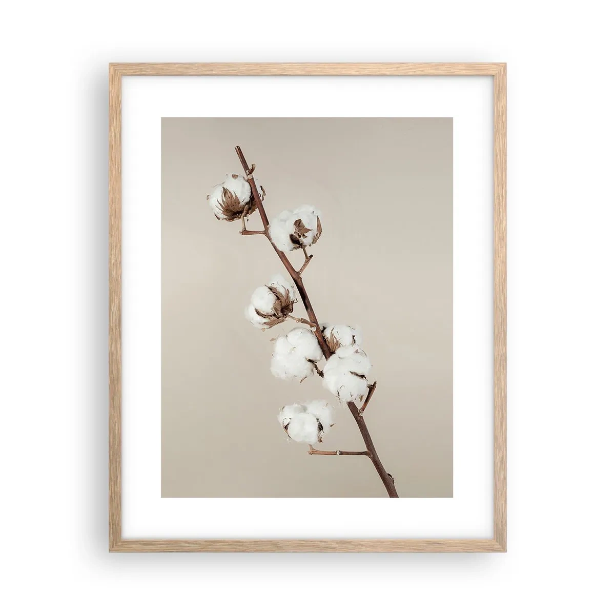 Affisch i ram av ljusek - Hos mjukhetens källa - 40x50 cm