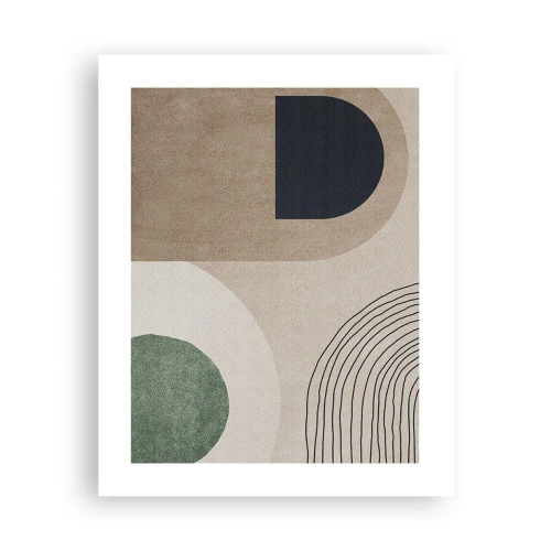 Affisch - Ovalens mjukhet - 40x50 cm