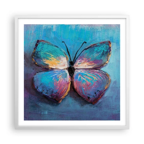 Affisch i vit ram - I full charm - 60x60 cm