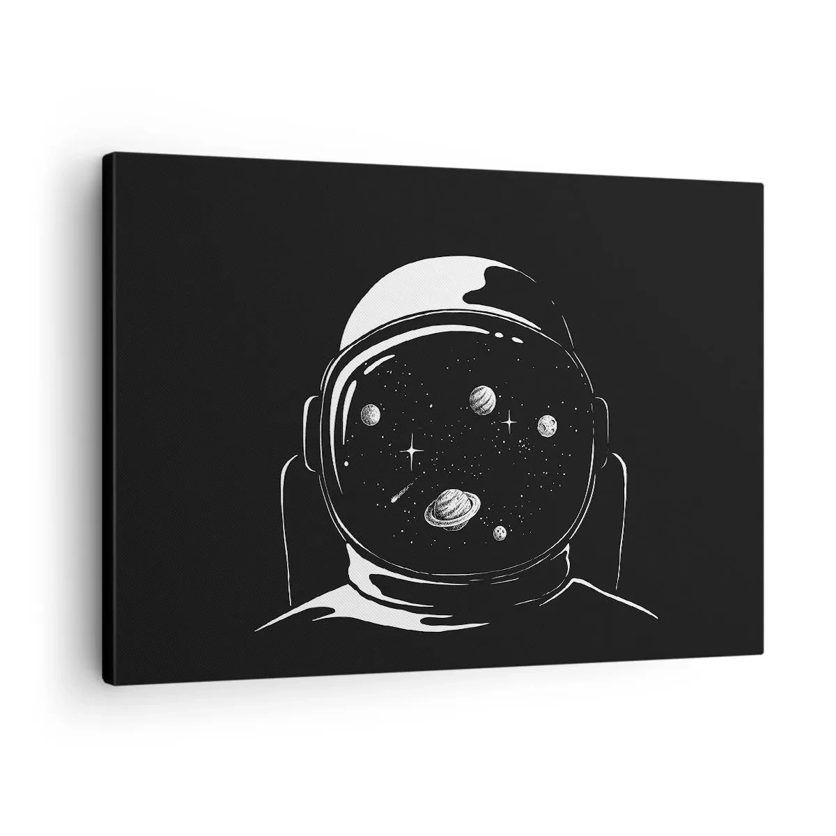Canvastavla - Bild på duk - Fin utsikt - 70x50 cm