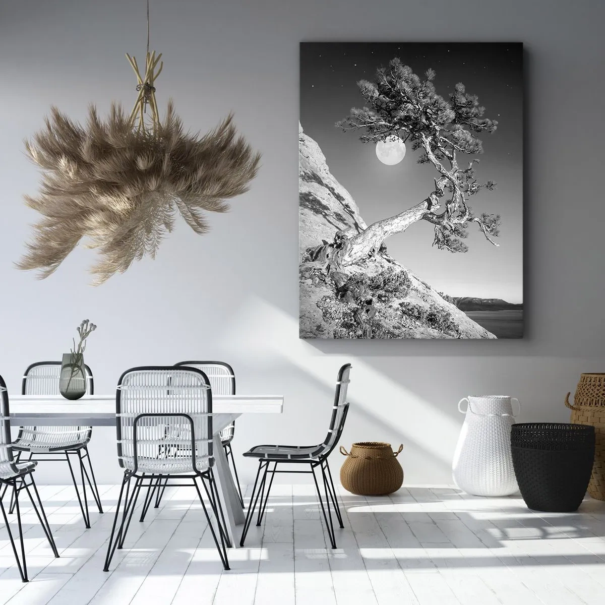 Canvastavla - Bild på duk - Segerrik kämpe - 50x70 cm
