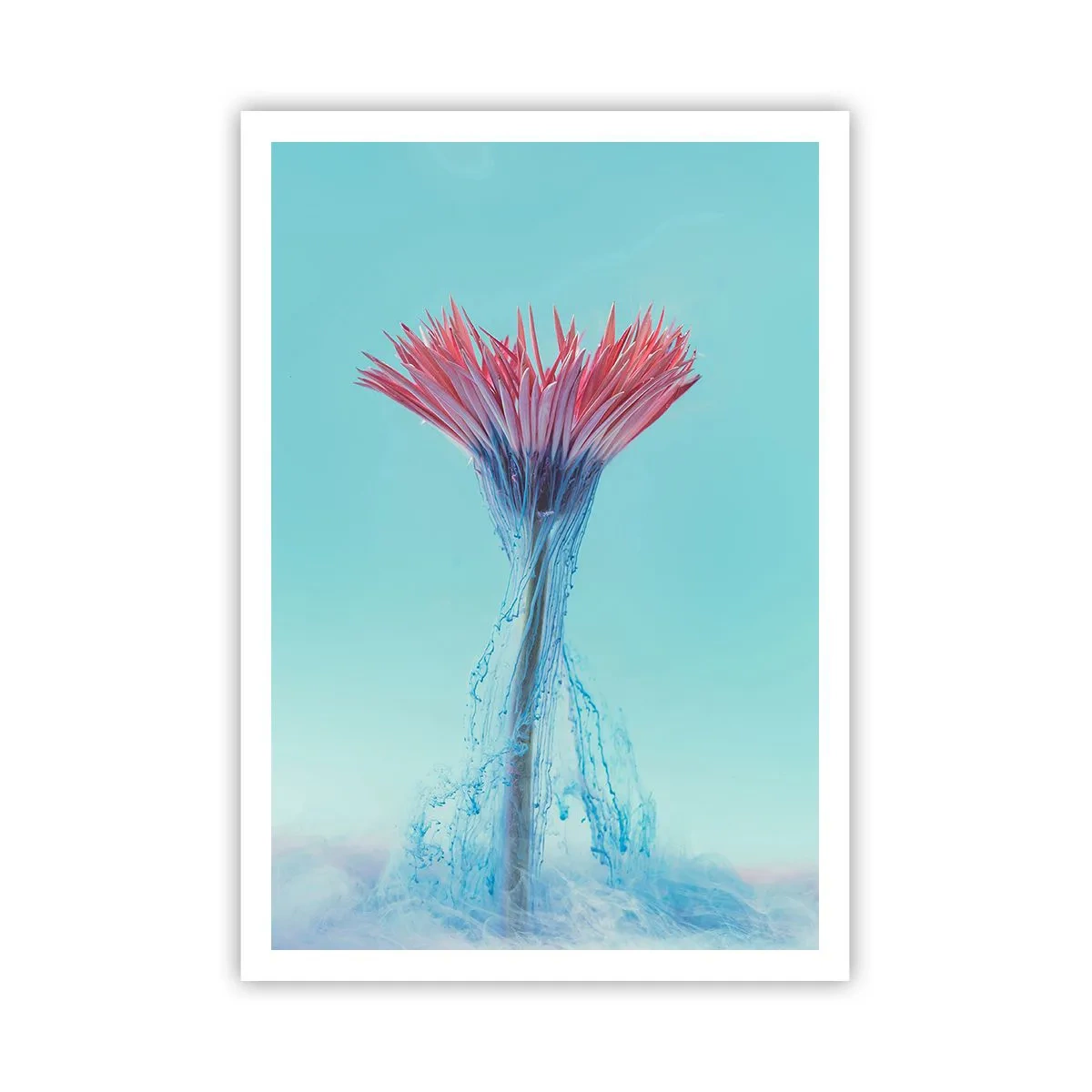 Affisch - I upplivande famn - 70x100 cm