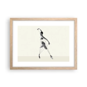 Affisch i ram av ljusek - I världens teater - 40x30 cm