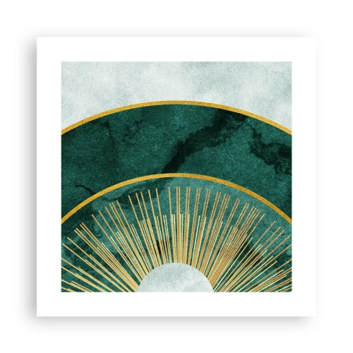 Affisch - Ett annorlunda solsystem - 40x40 cm