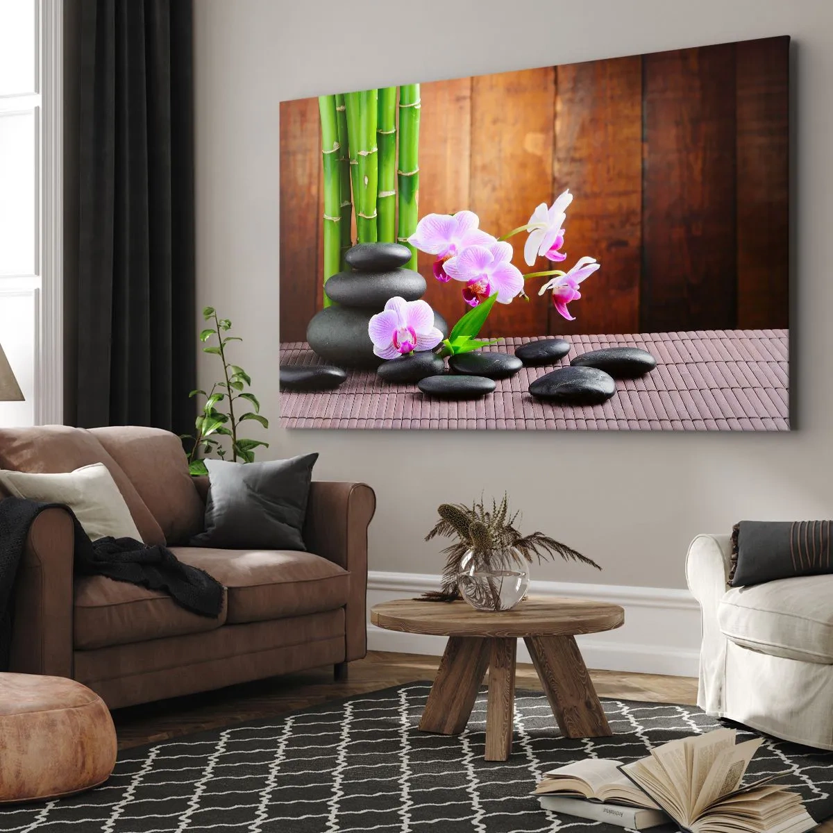 Canvastavla - Bild på duk - Lär känna orientens behag - 100x70 cm