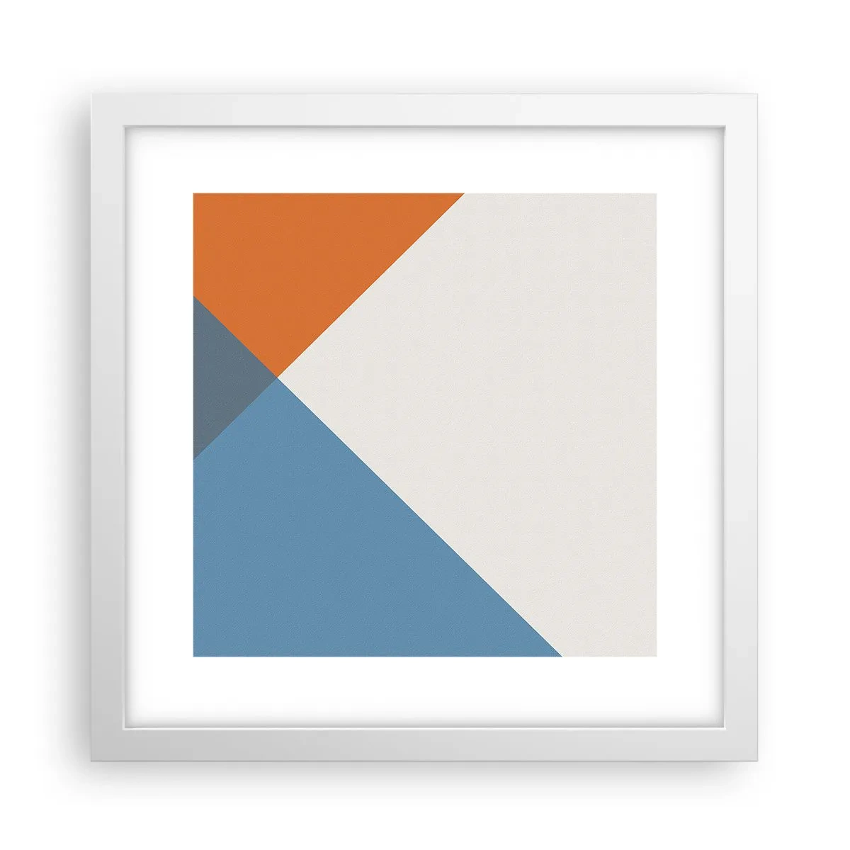 Affisch i vit ram - Under vinkel… - 30x30 cm