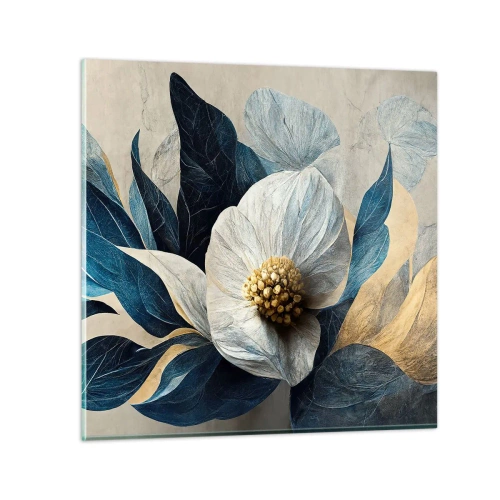 Glastavla - Bild på glas - Har ett hjärta av guld - 70x70 cm