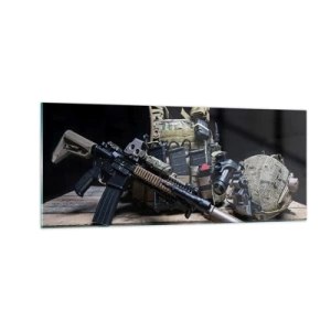 Glastavla - Bild på glas - Ledig! - 100x40 cm