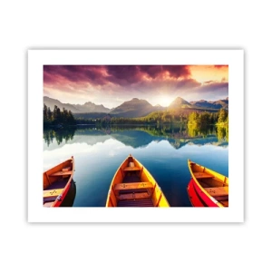 Affisch - Ingenting mot naturen - 50x40 cm