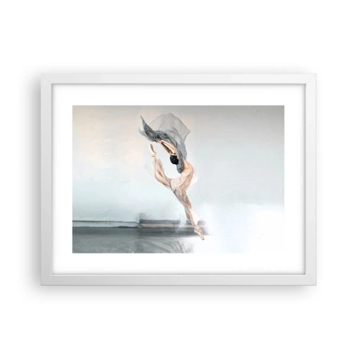 Affisch i vit ram - Dansextas - 40x30 cm