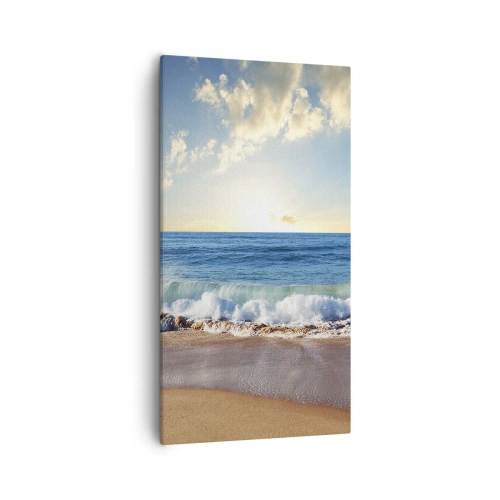 Canvastavla - Bild på duk - Rörlighet och orörlighet samtidigt - 55x100 cm