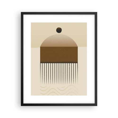 Affisch i svart ram - Olika tillstånd - 40x50 cm