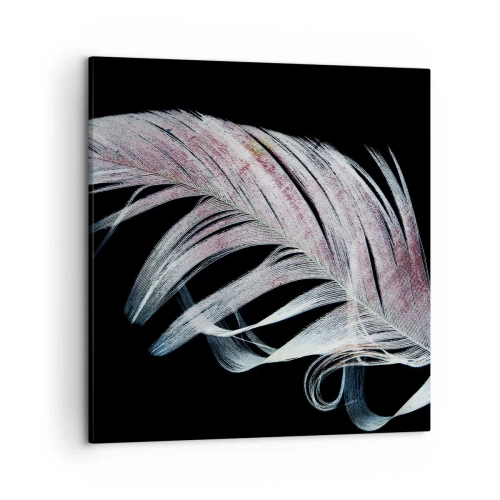 Canvastavla - Bild på duk - Tänk på smekning - 50x50 cm