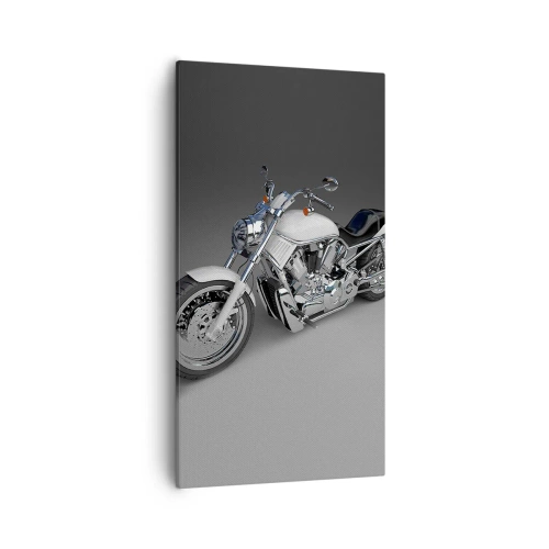 Canvastavla - Bild på duk - Man vill lägga sig knäna - 55x100 cm