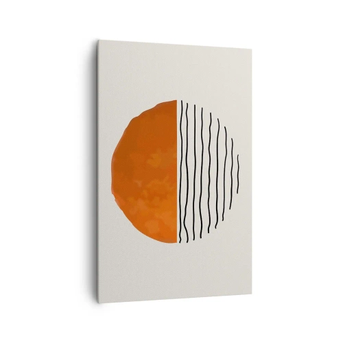 Canvastavla - Bild på duk - I japansk stämning - 80x120 cm