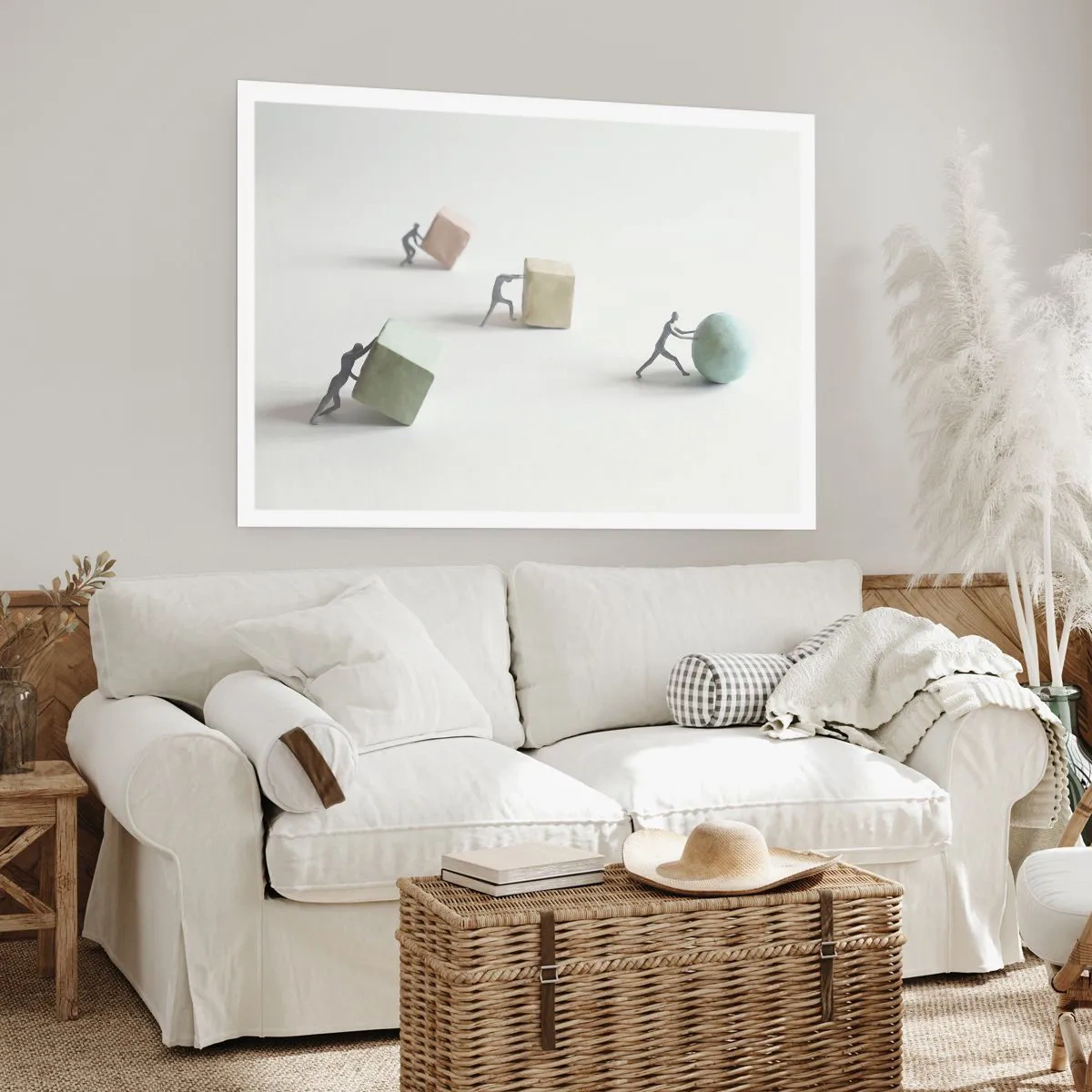 Affisch - Livet leker - 70x50 cm