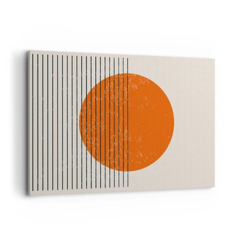 Canvastavla - Bild på duk - Alltid solen - 100x70 cm